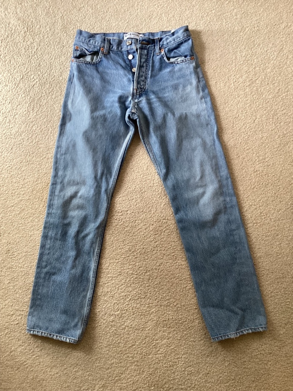 Balenciaga blue women’s jeans size 28 small